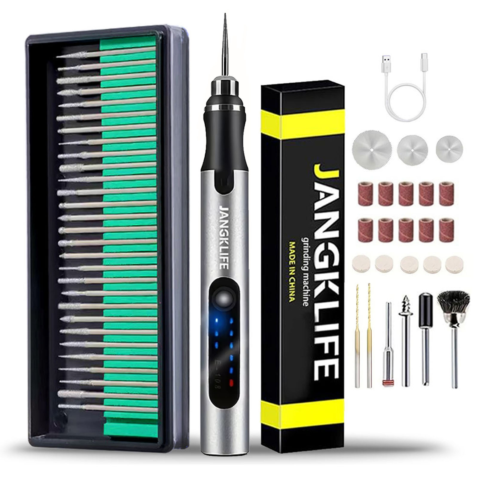 Power Tools Makita Set - JANGKLIFE Kit di utensili rotanti a