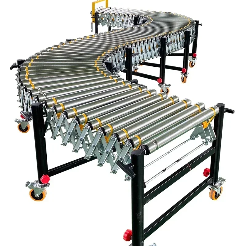 Power Tools Logistics - Nastro trasportatore elettrico telescopico, linea di