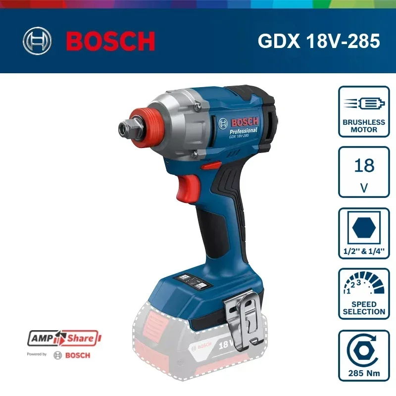 Impact Driver Cordless - Bosch GDX 18V-285 Avvitatore a Impulsi