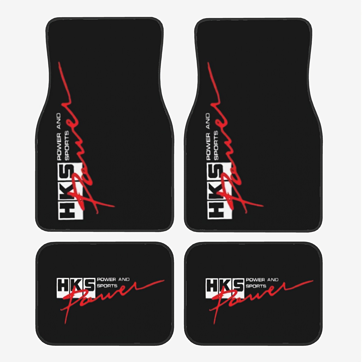 Power Tools Logo - 4 tappetini per auto con logo