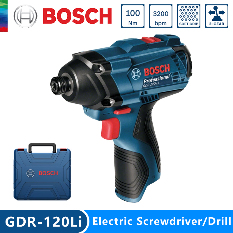 Impact Driver Cordless - Bosch Originale GDR 120-LI Avvitatore a