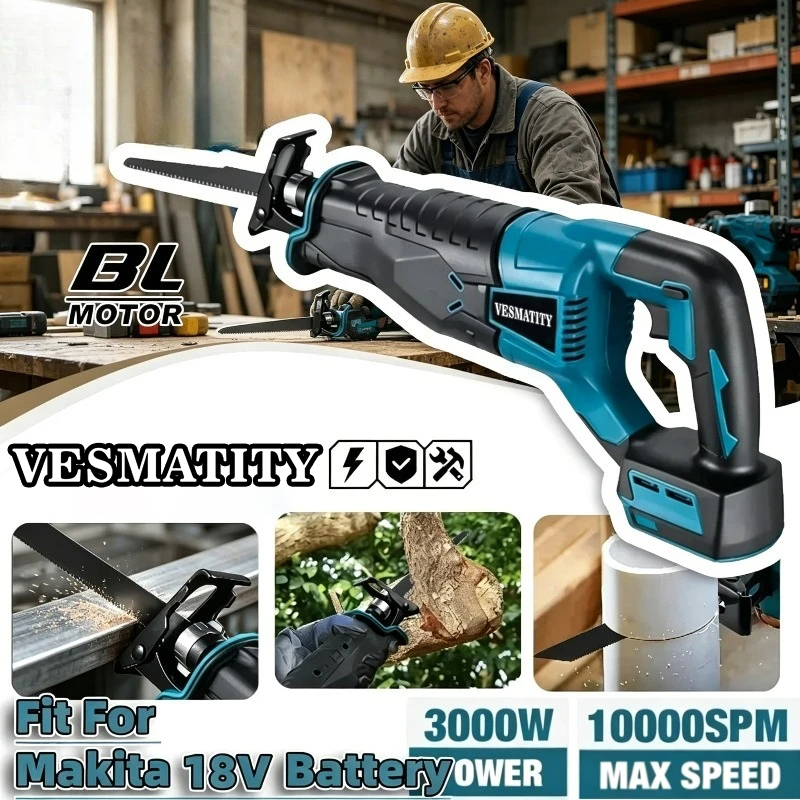 Reciprocating Saw Cordless - Sega a sciabola senza spazzole e