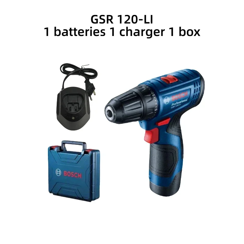 Impact Driver Cordless - Trapano Elettrico Bosch GSR120-LI 12V Professionale,