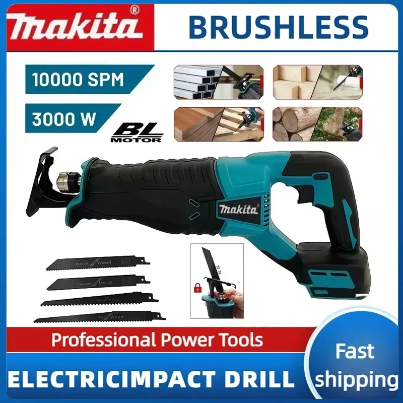 Reciprocating Saw Cordless - Sega a sciabola Makita senza spazzole,