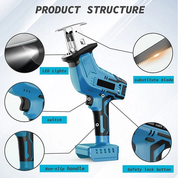 Sega Alternativa a Batteria pe - Reciprocating Saw Cordless recensione e prezzo