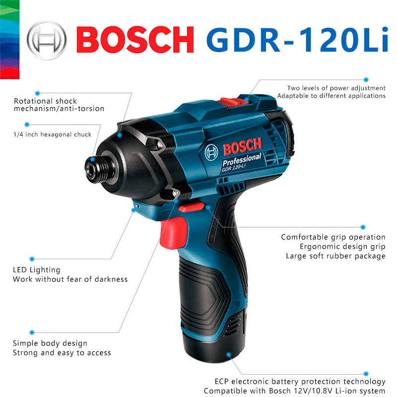 Bosch Originale GDR 120-LI Avv - Impact Driver Cordless recensione e prezzo