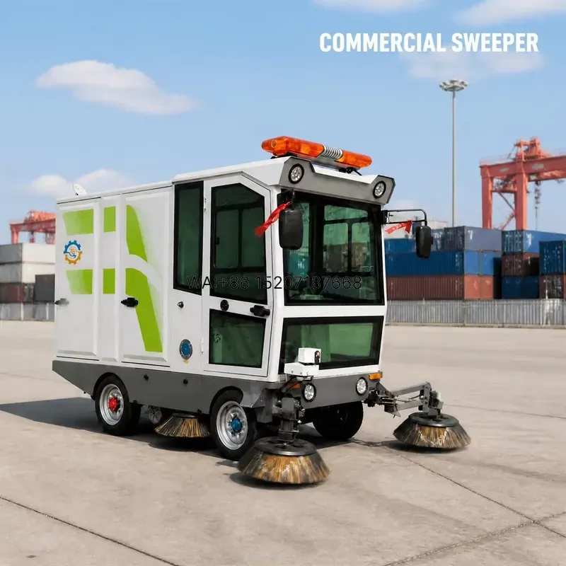 Spazzatrice stradale a batteri - Power Tools Logistics recensione e prezzo