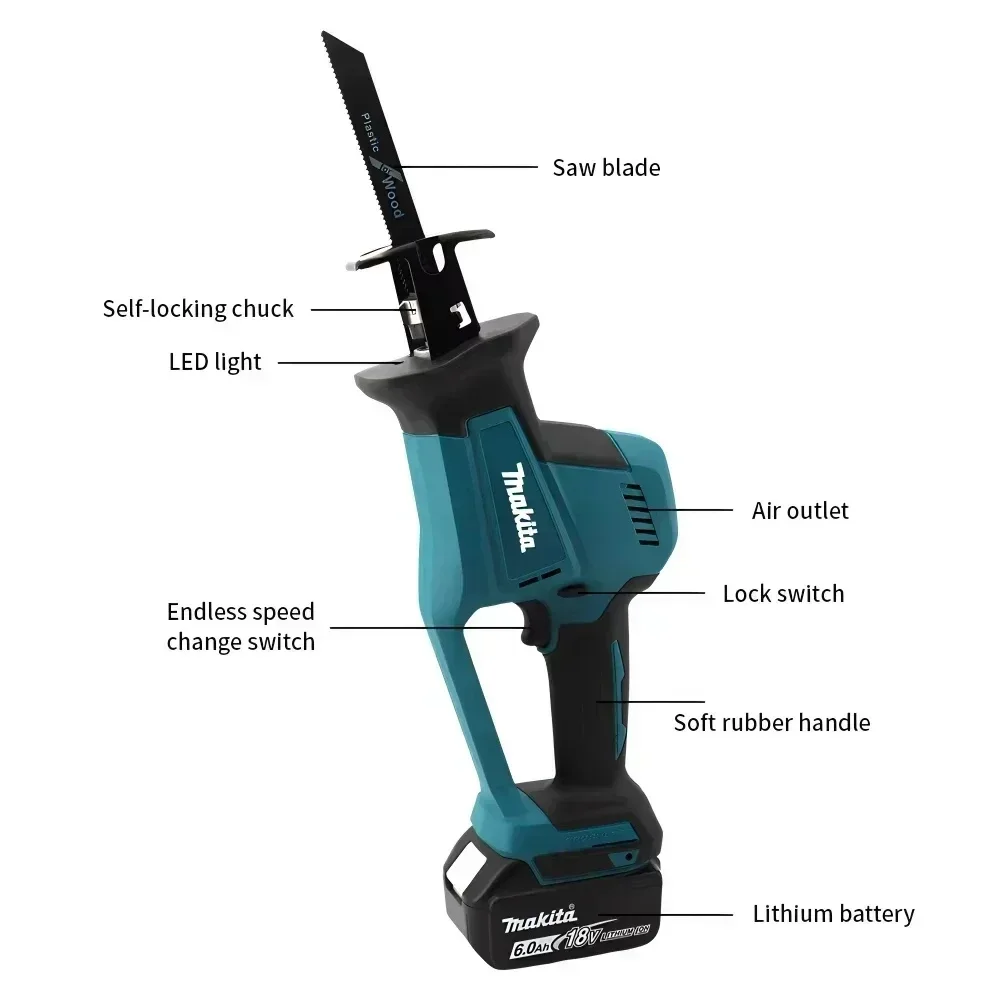 Sega a sciabola elettrica a ba - Reciprocating Saw Cordless recensione e prezzo