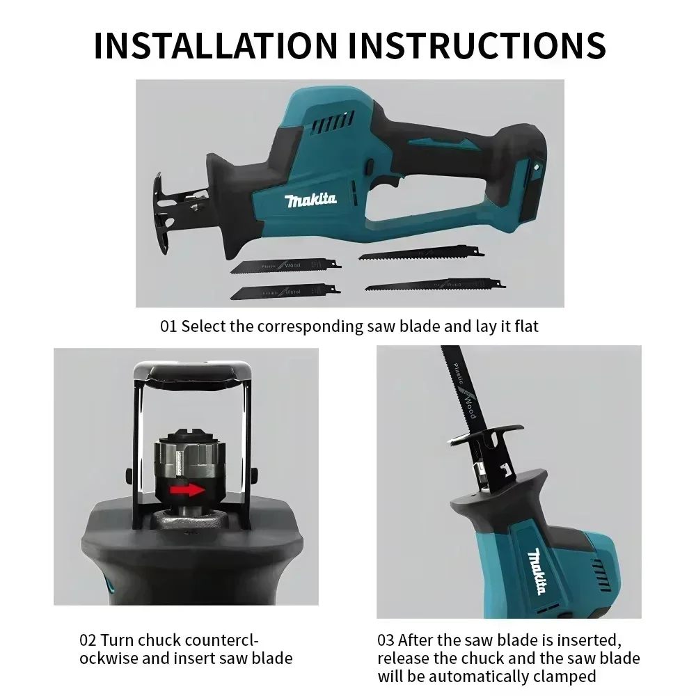 Sega a sciabola elettrica a ba - Reciprocating Saw Cordless recensione e prezzo