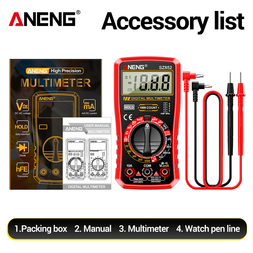 Multimetro Digitale ANENG SZ85 - Power Tools Software recensione e prezzo
