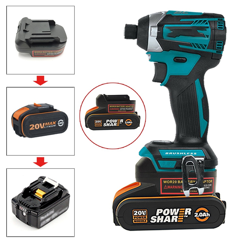 Adattatore Convertitore Batter - Power Tools Orange recensione e prezzo