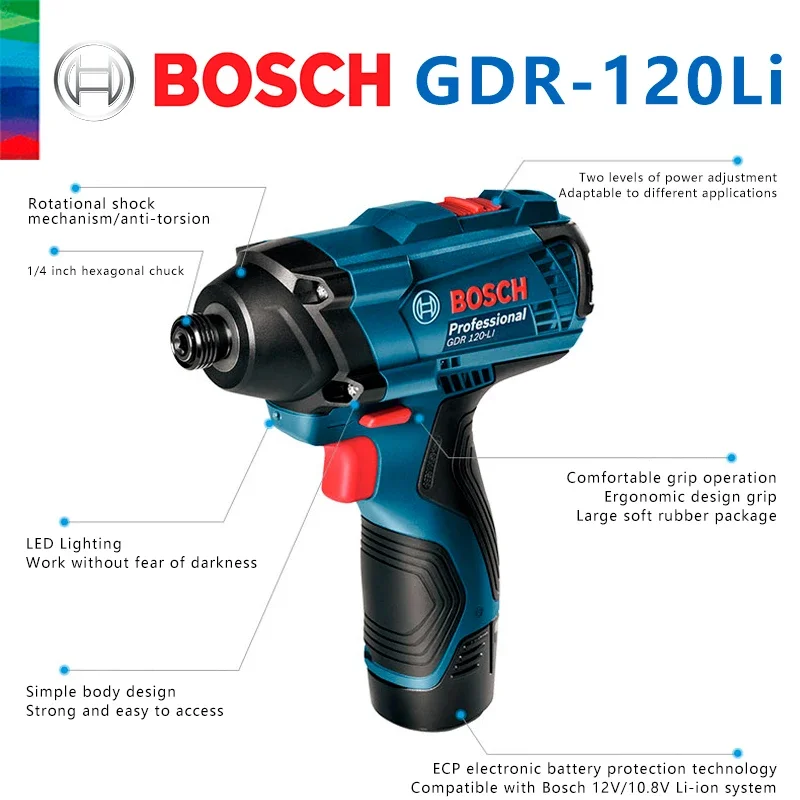 Bosch Originale GDR 120-LI Avv - Impact Driver Cordless recensione e prezzo